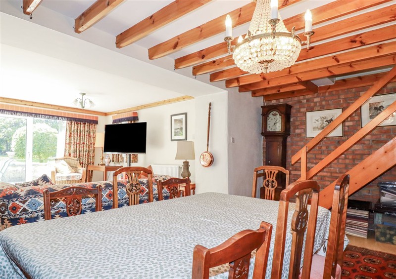 One of the bedrooms at Temple House, Goonhavern