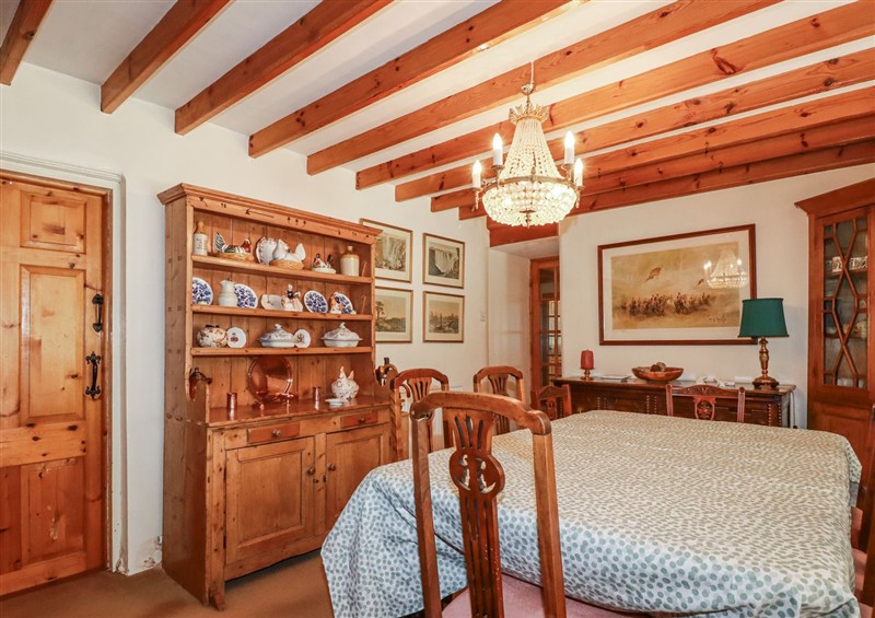 This is a bedroom at Temple House, Goonhavern