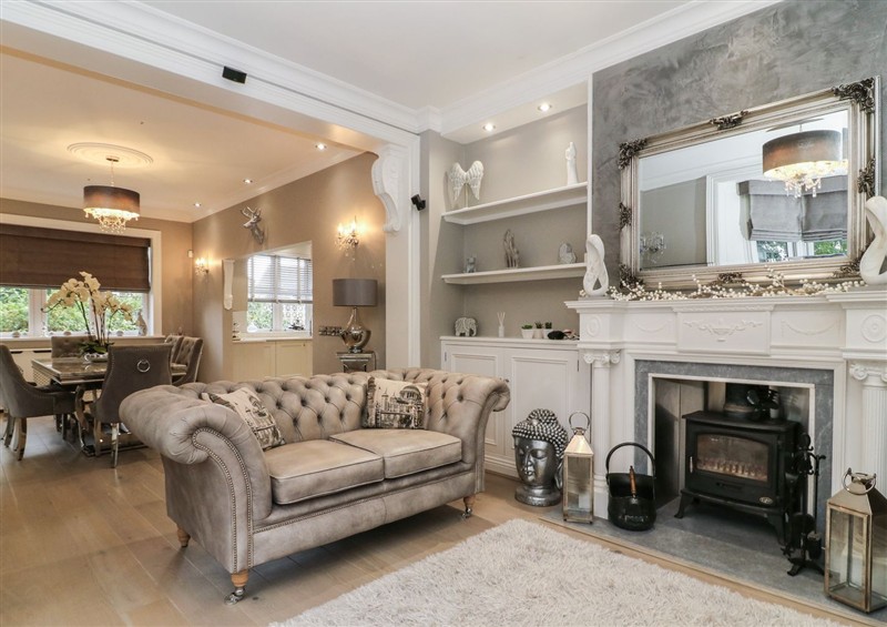 This is the living room at Ten Gables, Driffield