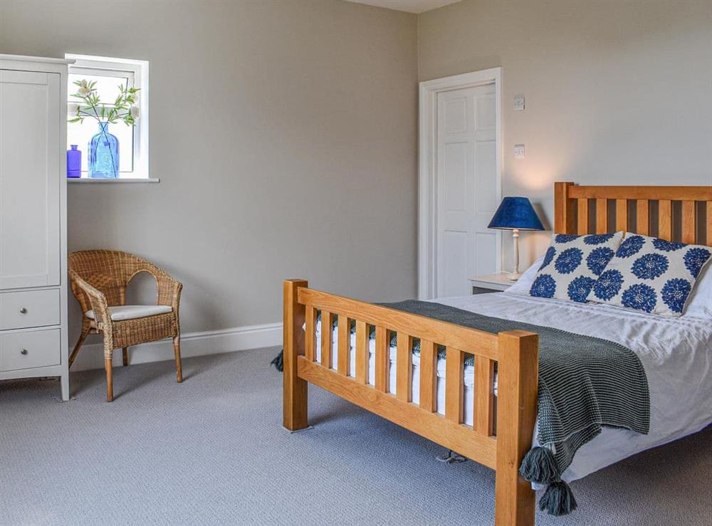 Double bedroom at Tennyson Down House in Freshwater Bay, Isle of Wight