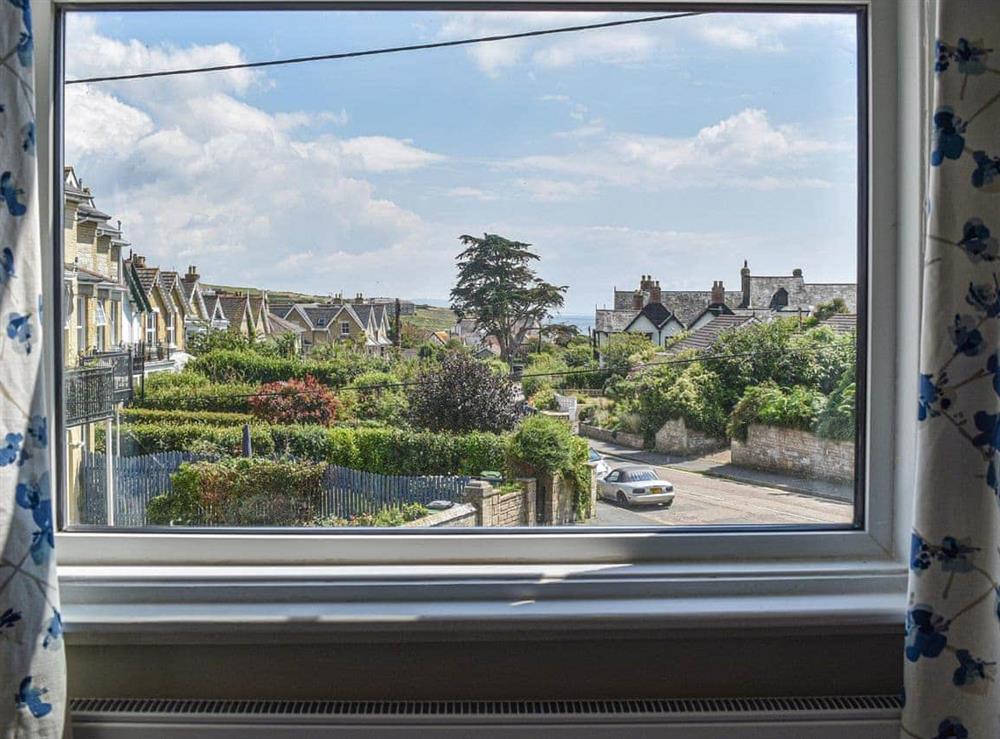 View at Tennyson Down House in Freshwater Bay, Isle of Wight
