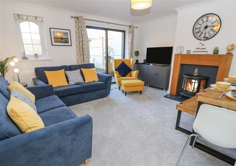 Enjoy the living room at Tennyson View, Totland