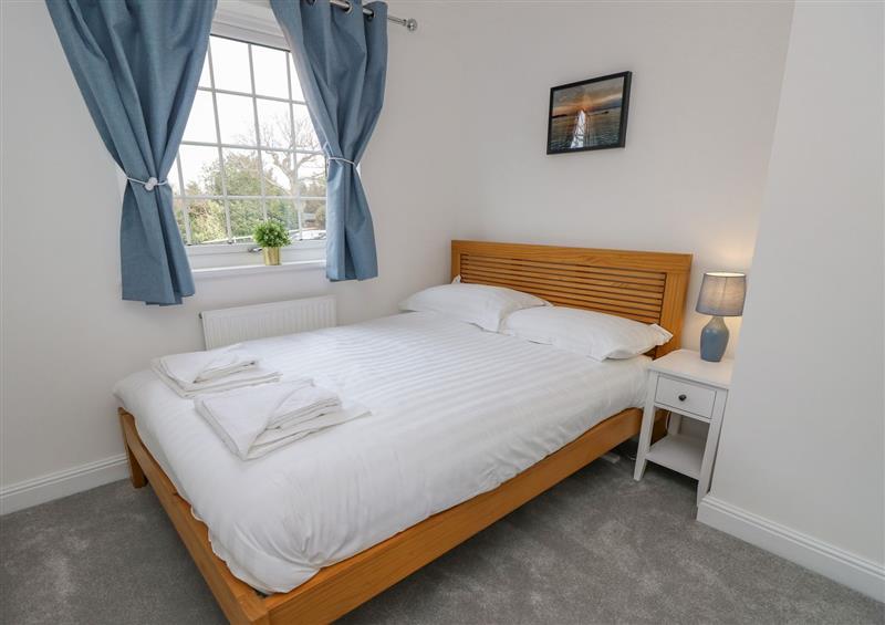 One of the 3 bedrooms at Tennyson View, Totland