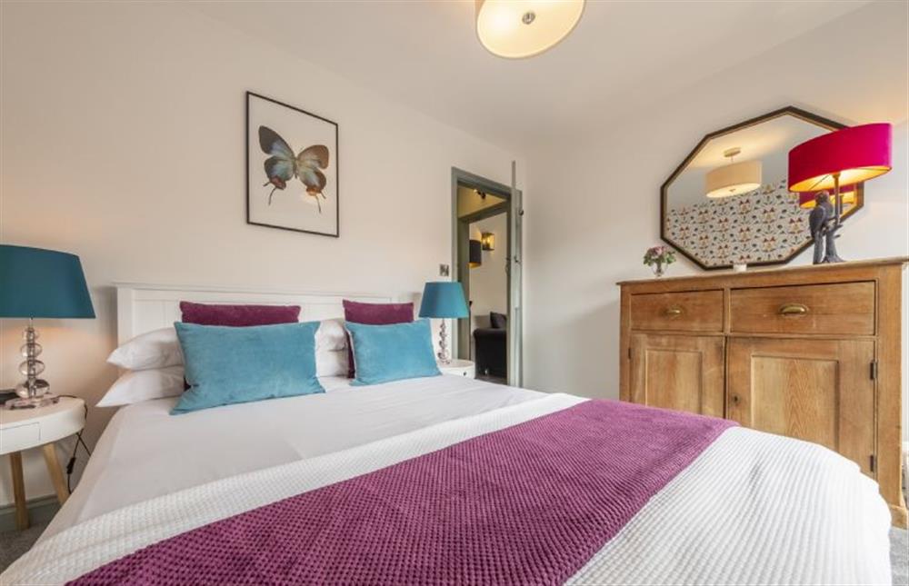 Bedroom three with double bed at Tern Cottage, Burnham Market near Kings Lynn