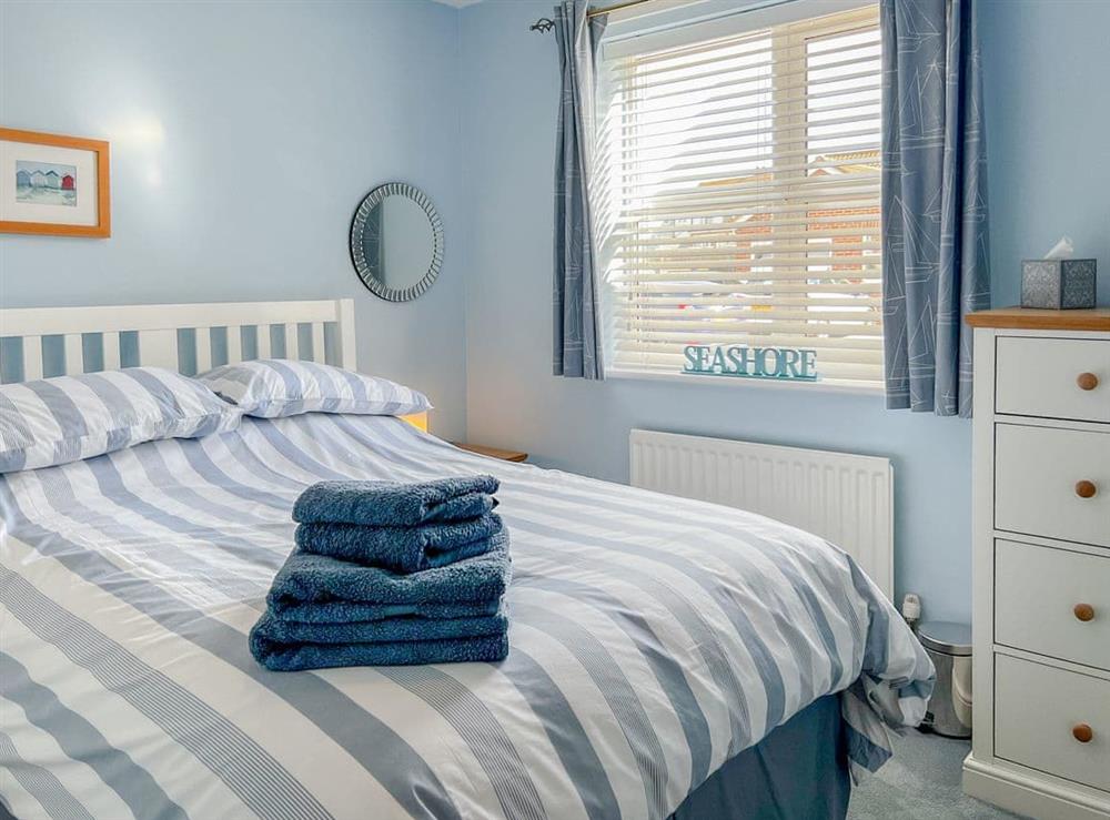 Welcoming double bedroom at Tern Point in Beadnell, near Seahouses, Northumberland