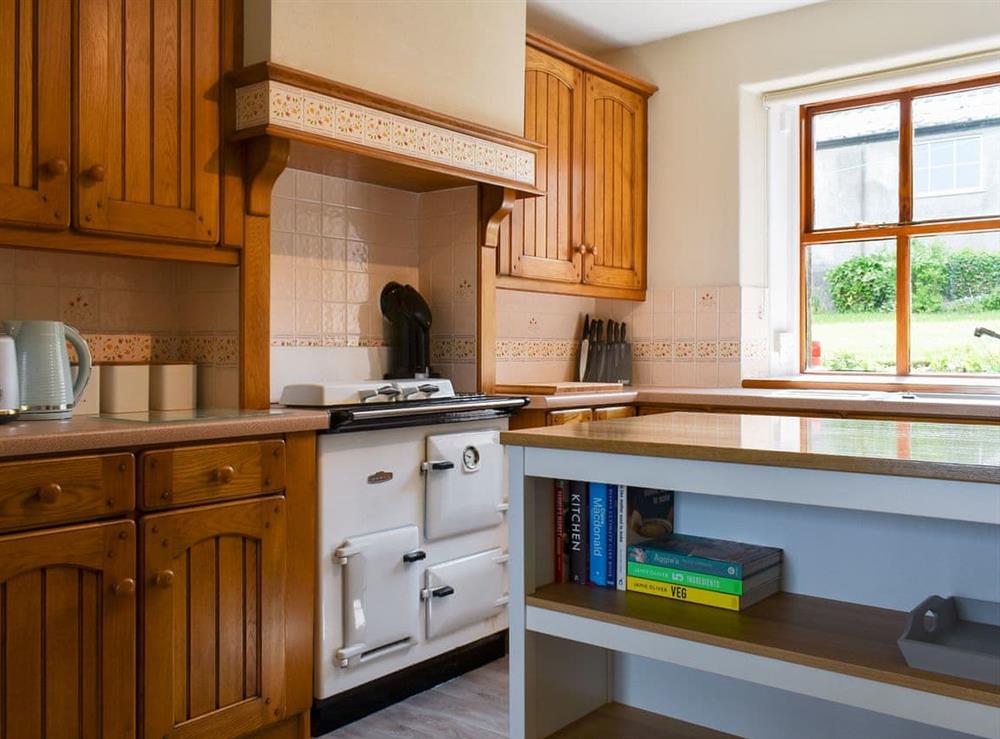 Kitchen at Terrace Cottage in Quernmore, near Lancaster, Lancashire