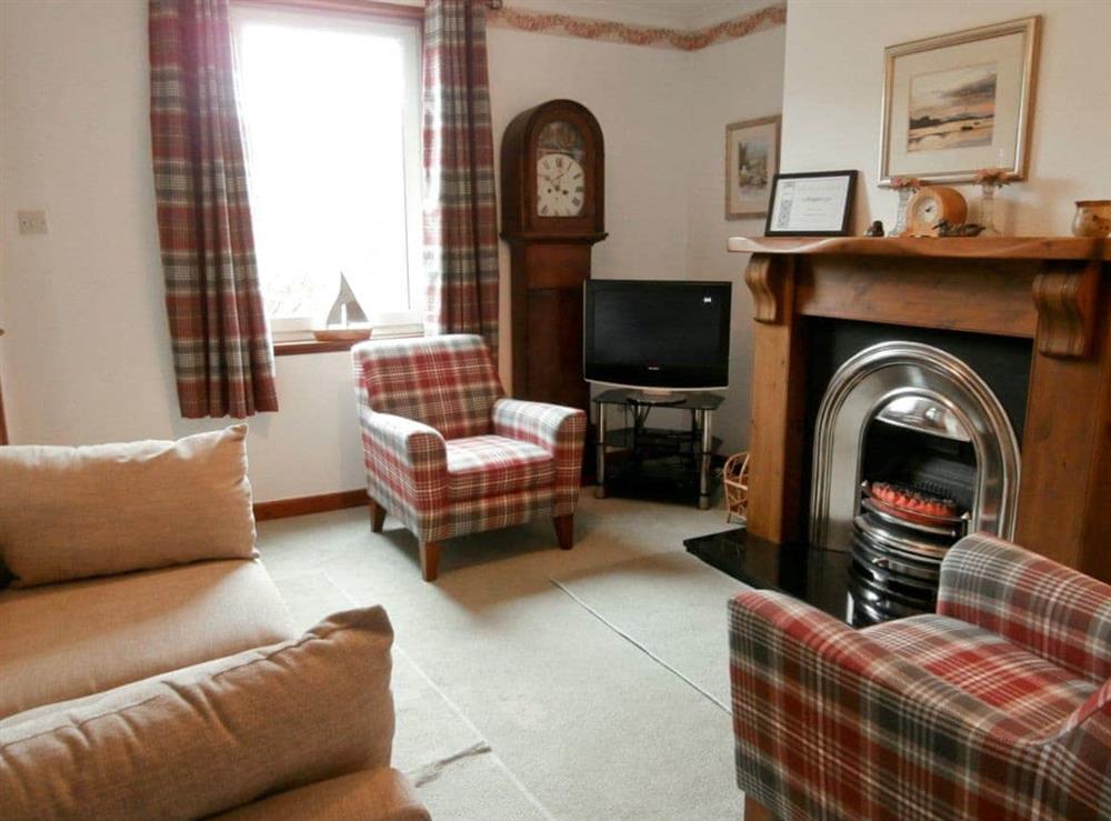Living room at Terraced Cottage in Cairnbaan, by Lochgilphead, Argyll