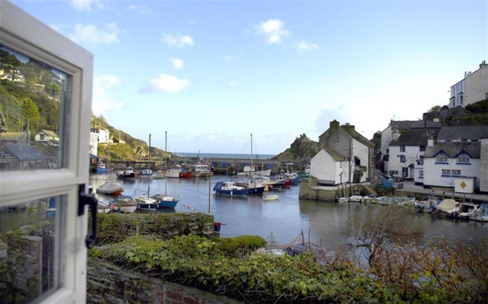 More harbour views from the living room at Terrills in Polperro