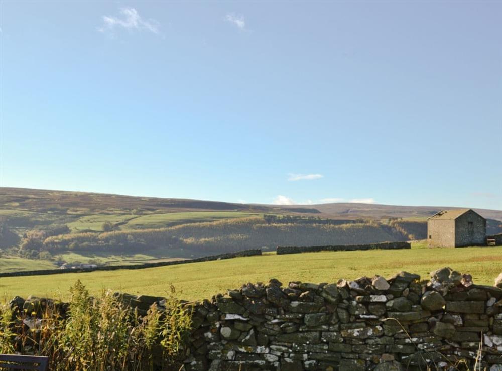 View at Tetheran Cottage in Marrick, near Reeth, North Yorkshire