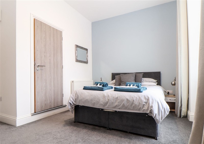 One of the 3 bedrooms at Teylu, Camborne