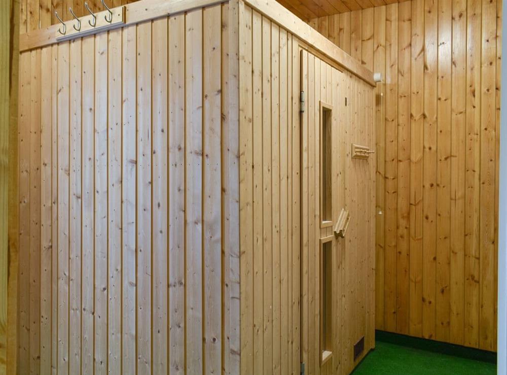 Sauna at TH Hollow in Cothelstone, Somerset