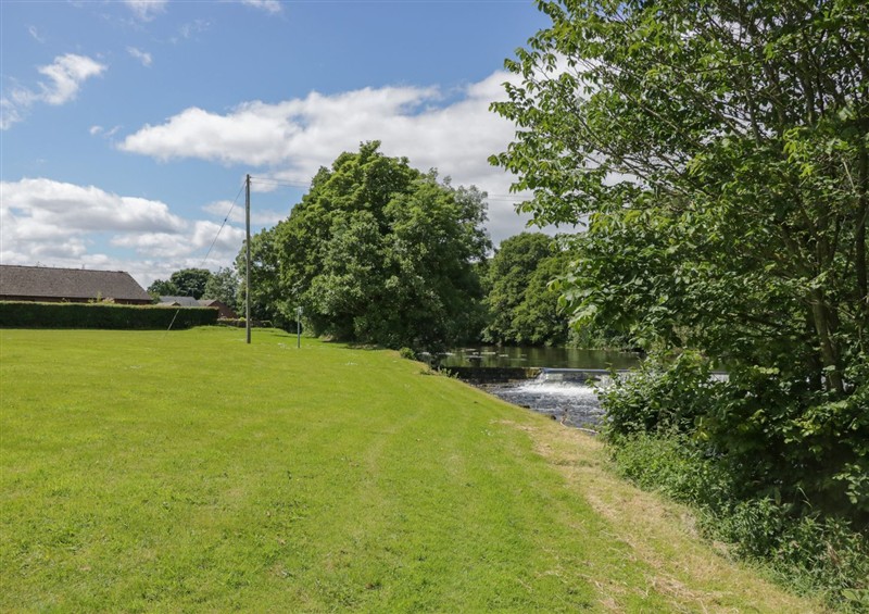 Enjoy the garden at Thacka Beck Retreat  at Eamont Park, Penrith