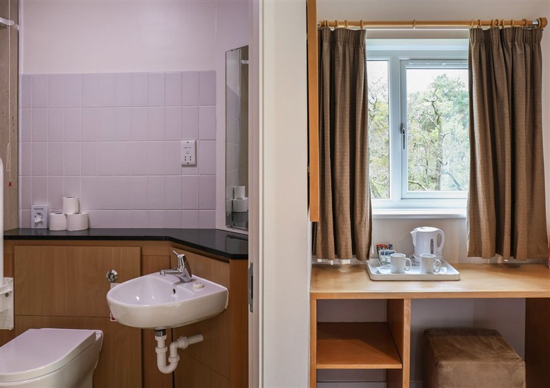 This is the bathroom at Thacka Beck Retreat  at Eamont Park, Penrith