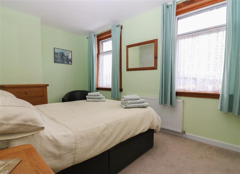 One of the bedrooms at Thain House, Banff