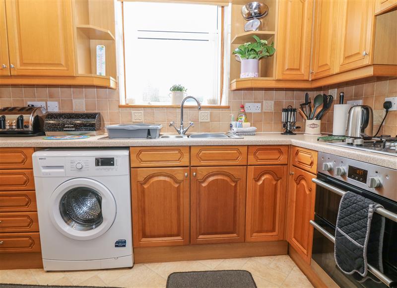 The kitchen at Thain House, Banff