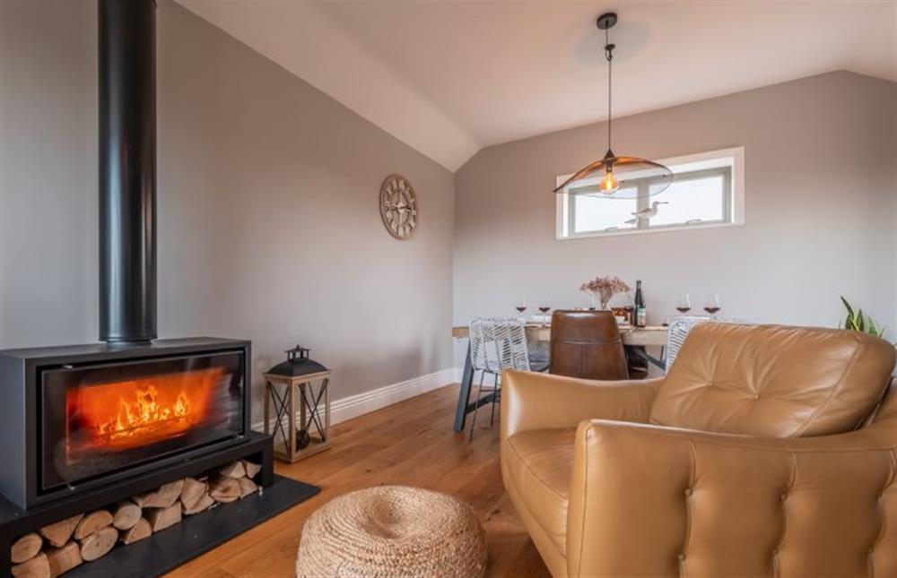 First floor: Cosy up by the fire at Thainstone House, Brancaster near Kings Lynn