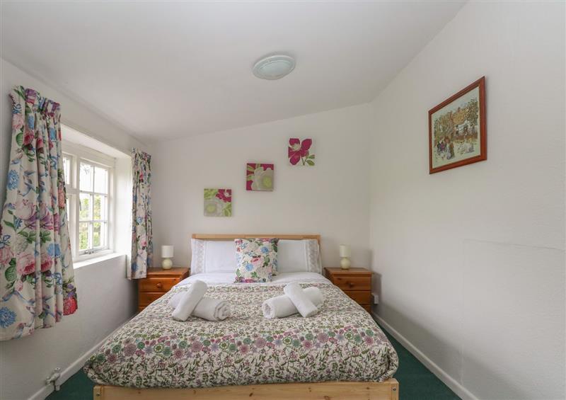 One of the 3 bedrooms at Thatch Cottage, Buckland Newton