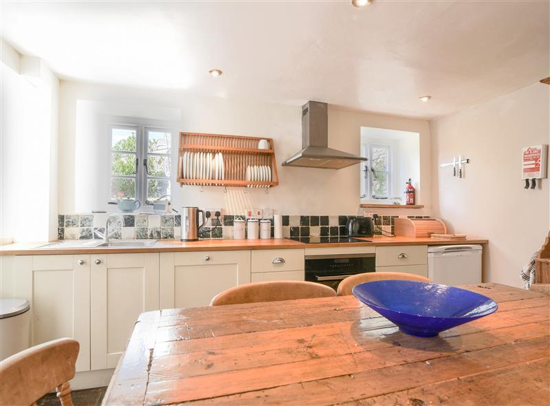 Kitchen at Thatched Cottage, Charmouth