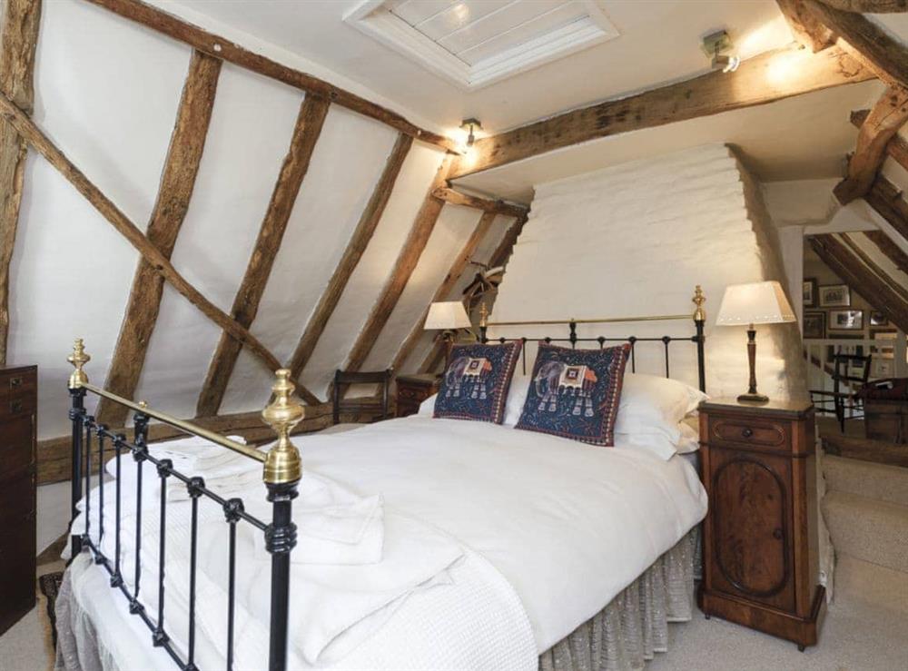 Double bedroom at Thatched Cottage in Sternfield, near Aldeburgh, Suffolk