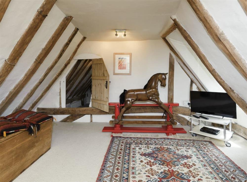 Second living room on the first floor at Thatched Cottage in Sternfield, near Aldeburgh, Suffolk