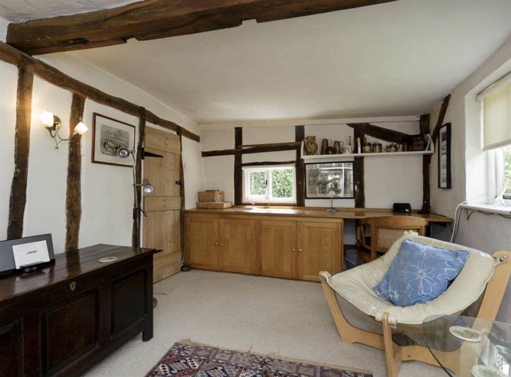 Sitting room at Thatched Cottage in Sternfield, near Aldeburgh, Suffolk