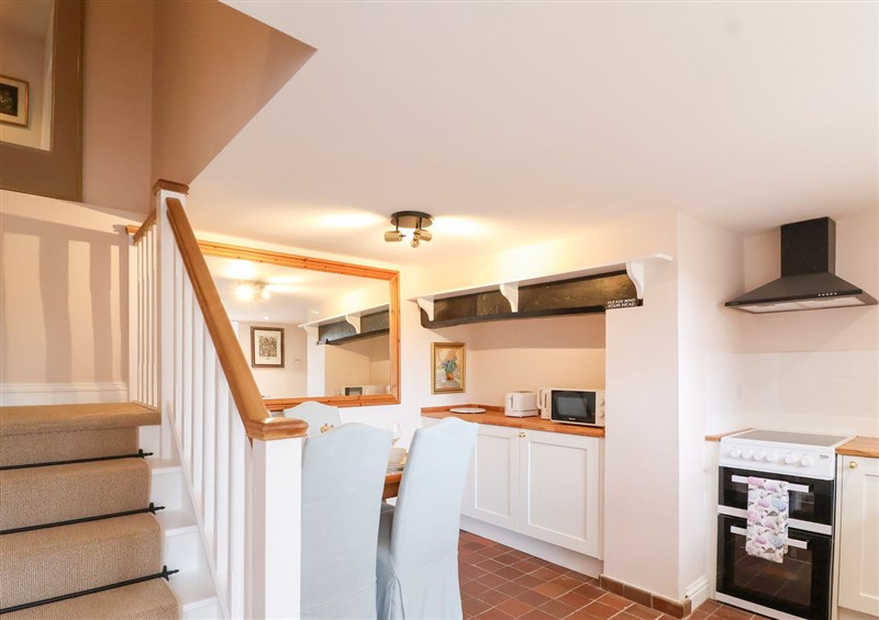 The kitchen at Thatchers End, Sherborne
