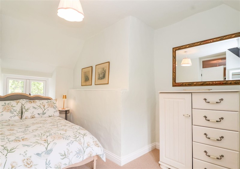 This is a bedroom at Thatchers End, Sherborne
