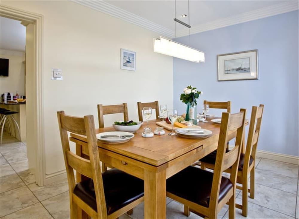 Dining Area at Thatchers Rock Heights in Torquay, Devon