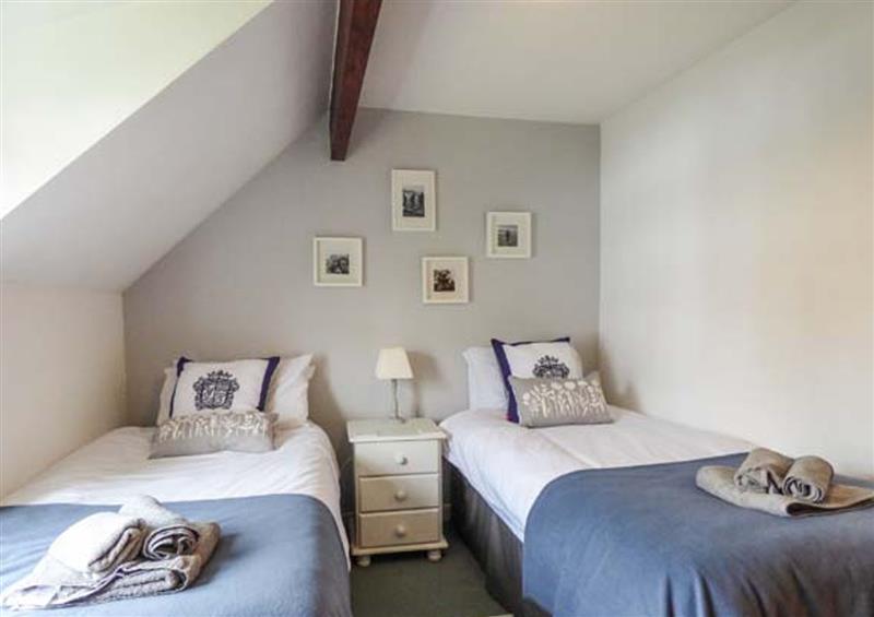 One of the bedrooms at Thatchings, Stratton