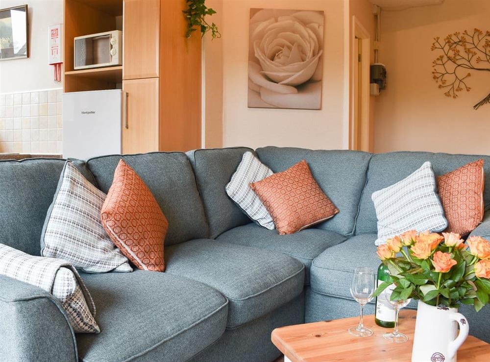 Cosy and comfortable open plan living area at The Coach House, 