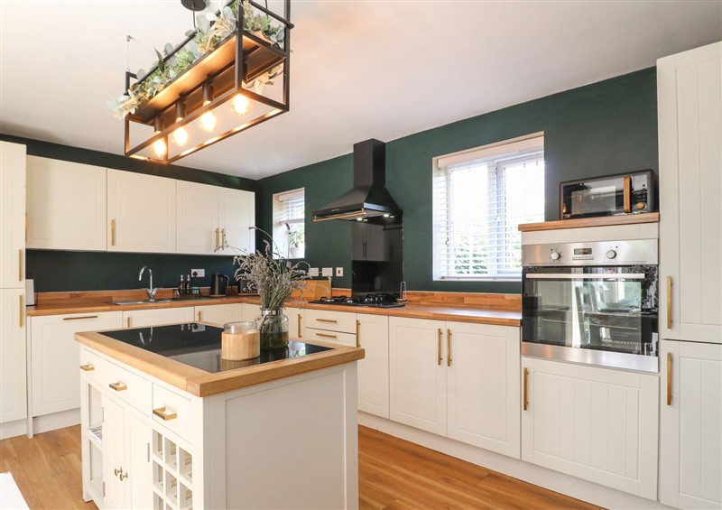 Kitchen at The Active Recovery Retreat, Yarnfield near Stone