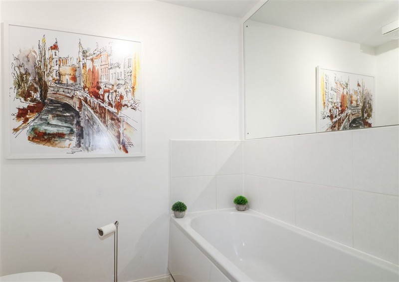 This is the bathroom at The Active Recovery Retreat, Yarnfield near Stone