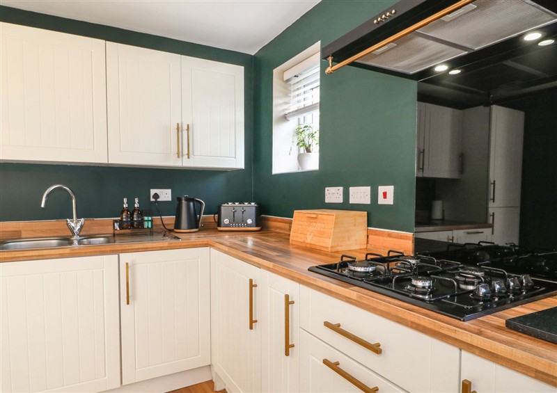 This is the kitchen at The Active Recovery Retreat, Yarnfield near Stone