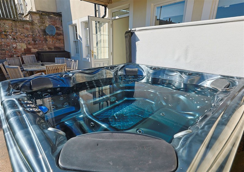 There is a hot tub at The Admirals Home, Whitehaven