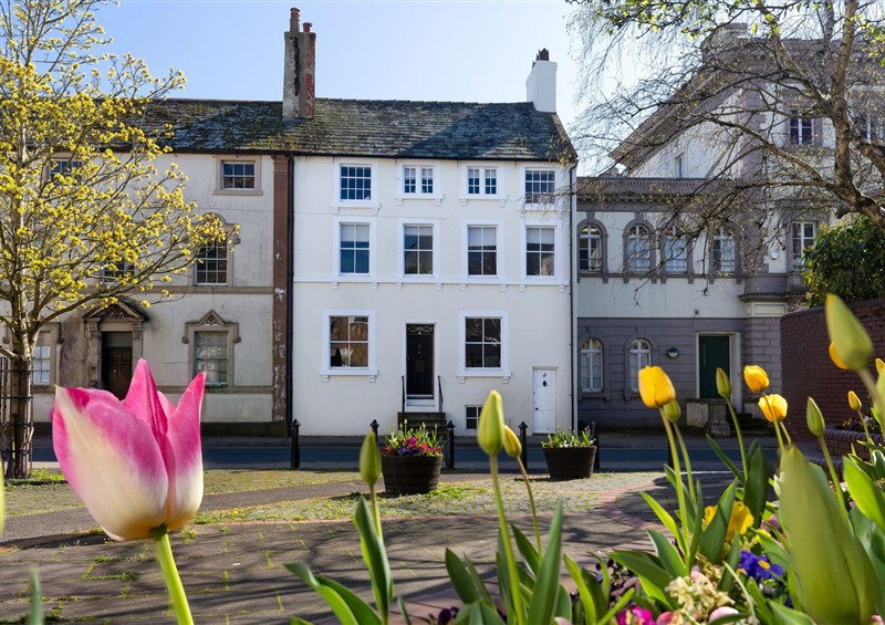 This is the garden at The Admirals Home, Whitehaven