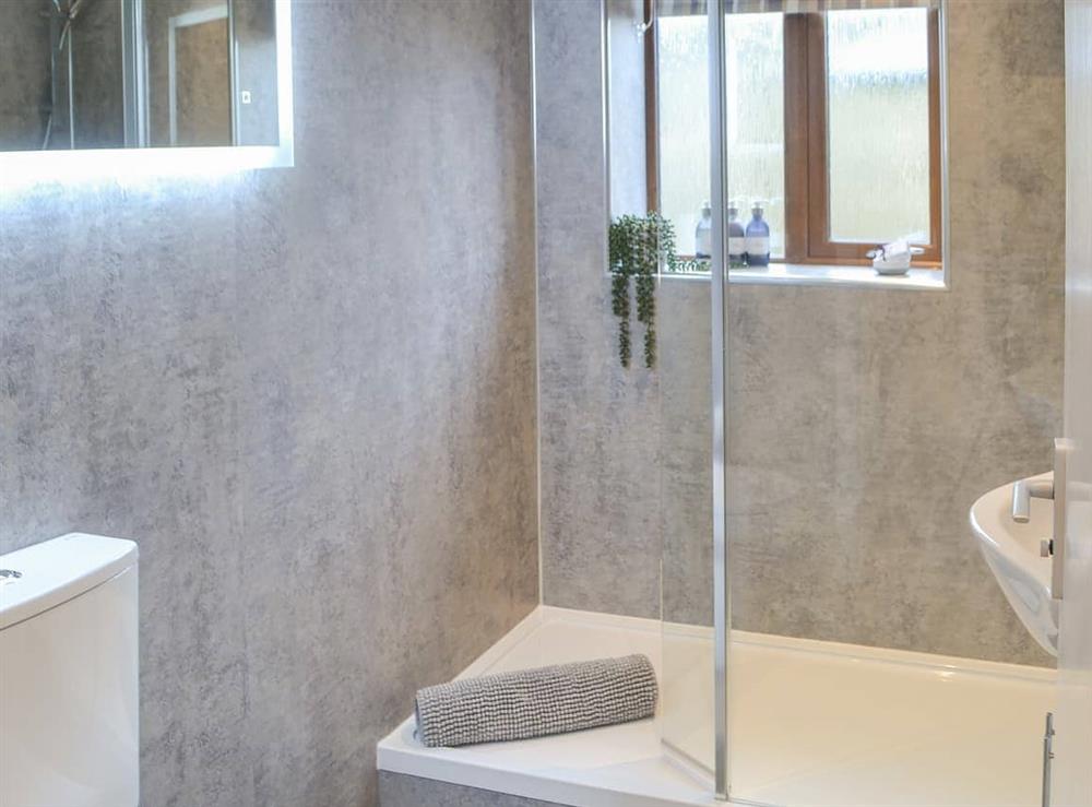 Shower room at The Alnwick Townhouse in Alnwick, Northumberland