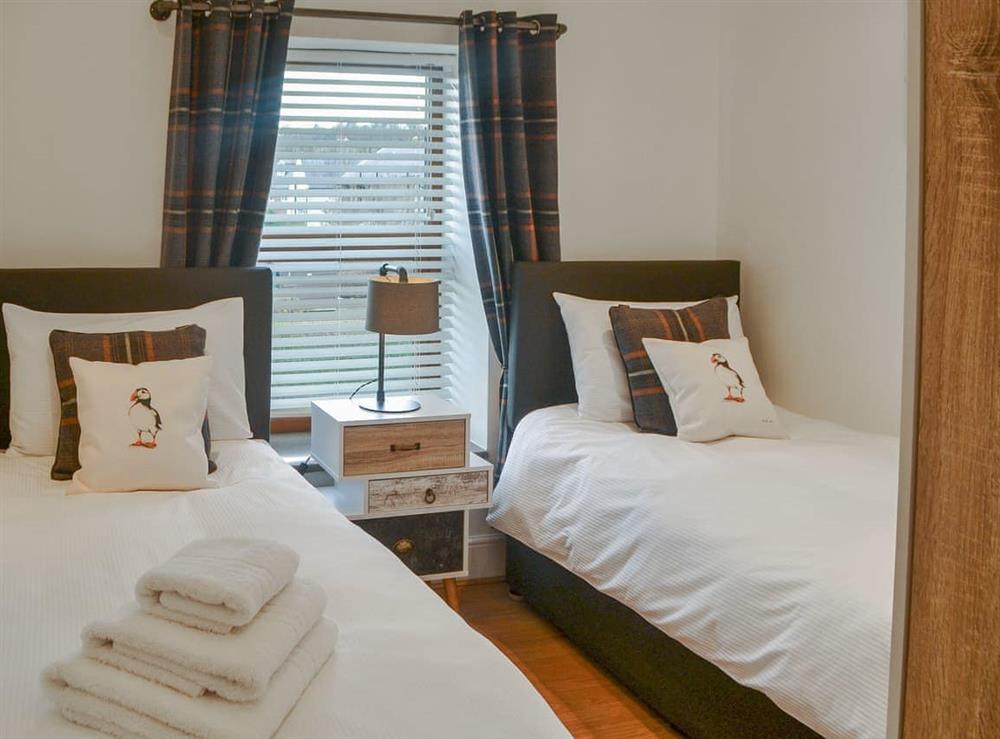 Twin bedroom at The Alnwick Townhouse in Alnwick, Northumberland