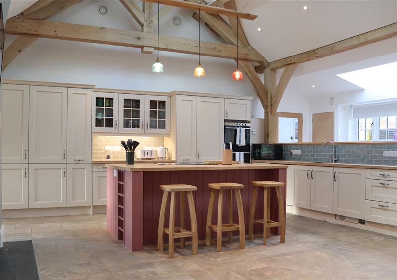 The kitchen at The Anchorage @ Nables Farm, Upper Seagry near Malmesbury