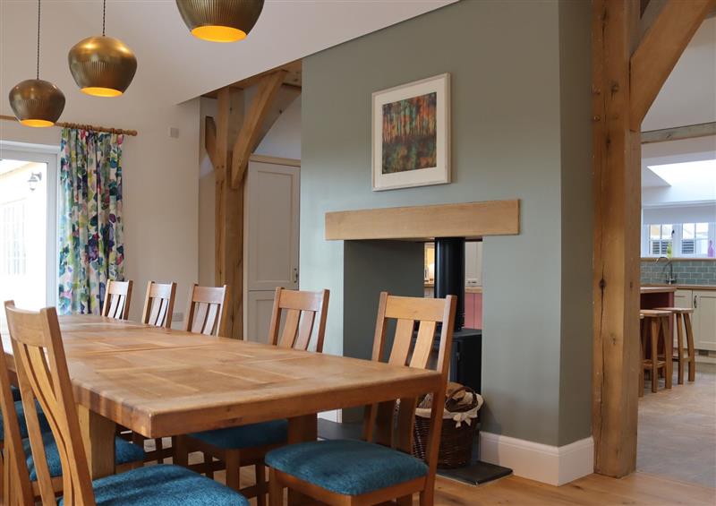 This is the dining room at The Anchorage @ Nables Farm, Upper Seagry near Malmesbury