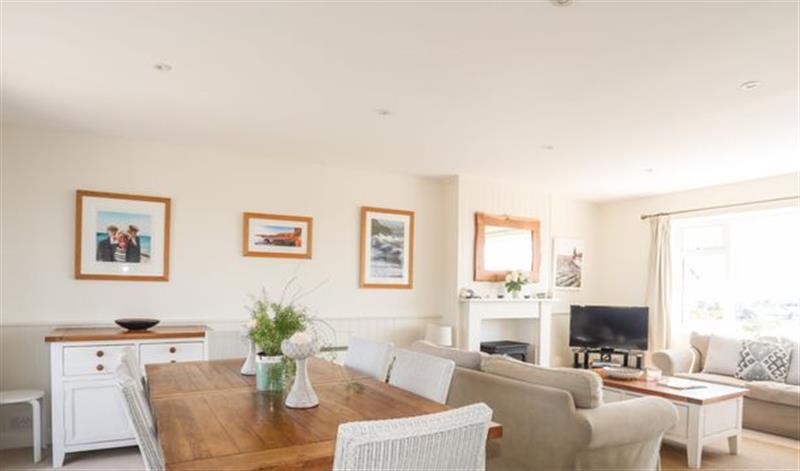 Relax in the living area at The Anchorage, Abersoch
