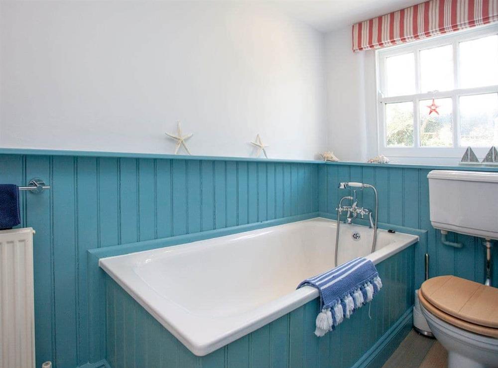Bathroom at The Anchorage in Kingston, South Devon. , Great Britain