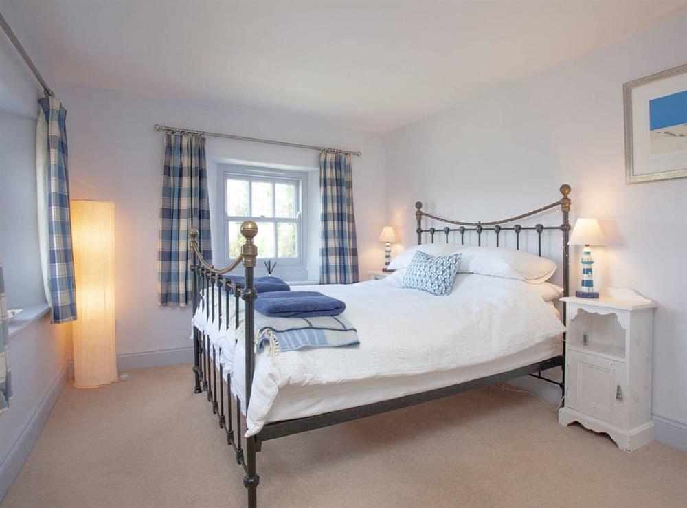 Double bedroom at The Anchorage in Kingston, South Devon. , Great Britain