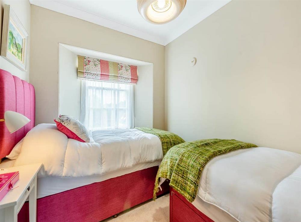 Twin bedroom at The Anchorage in Pembroke, Dyfed