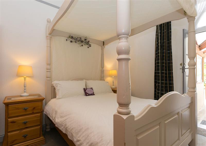 One of the 2 bedrooms at The Anchorage, Portreath
