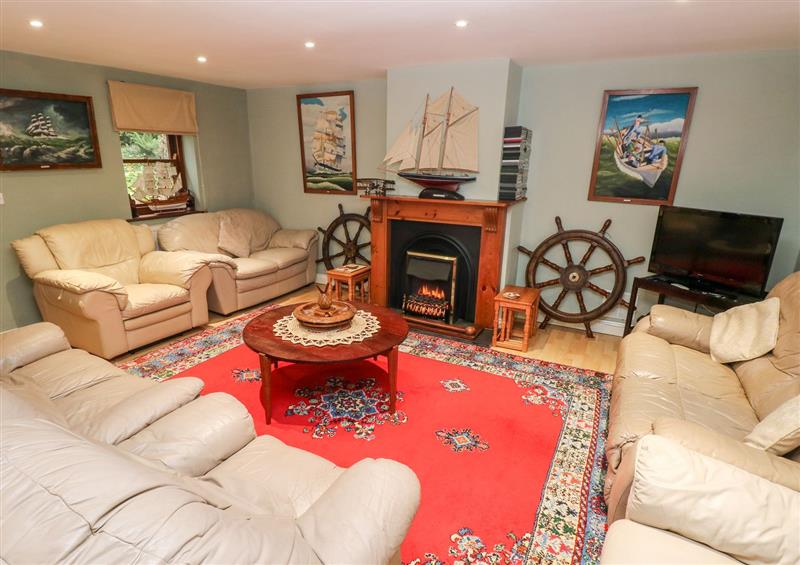 Relax in the living area at The Anchorage, Saint Ishmaels near Milford Haven