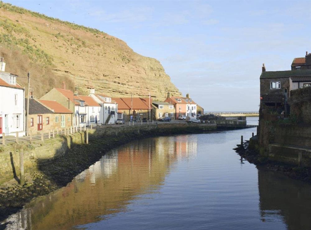 Lovely coastal village at The Anchorage in Staithes, near Whitby, Cleveland
