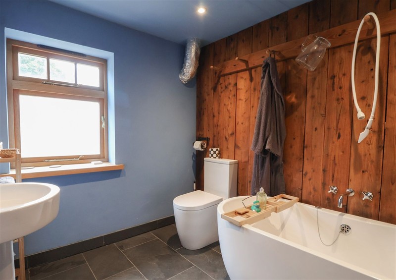 This is the bathroom at The Annex at Manor Farm, Brandsby