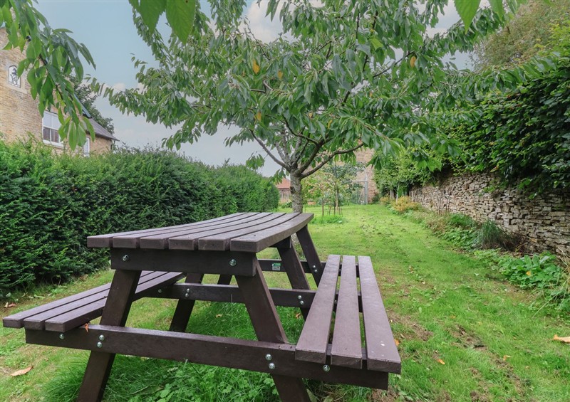 This is the garden at The Annex at Manor Farm, Brandsby
