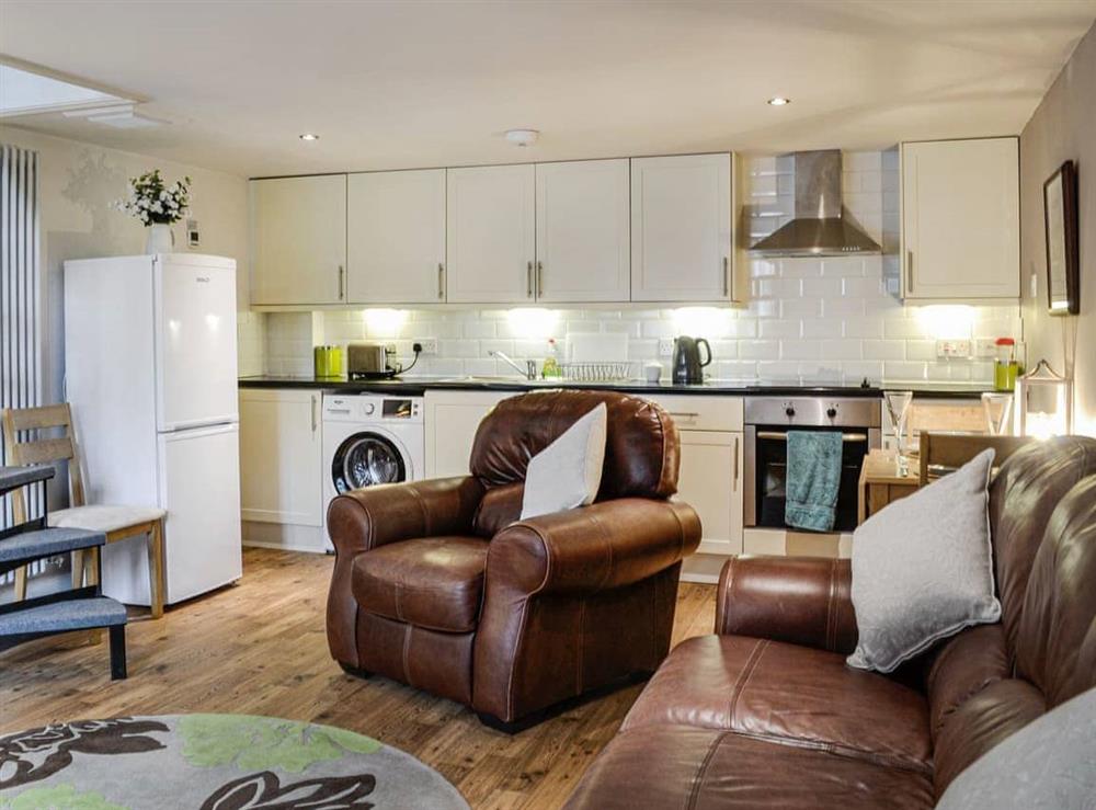 Open plan living space at The Annex in Carlisle, Cumbria