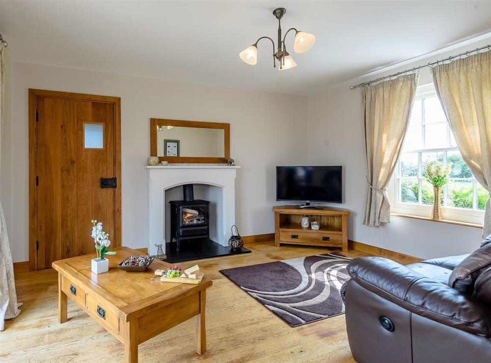 Lovingly furnished living area at The Annex in Kirkby on Bain, near Horncastle, Lincolnshire